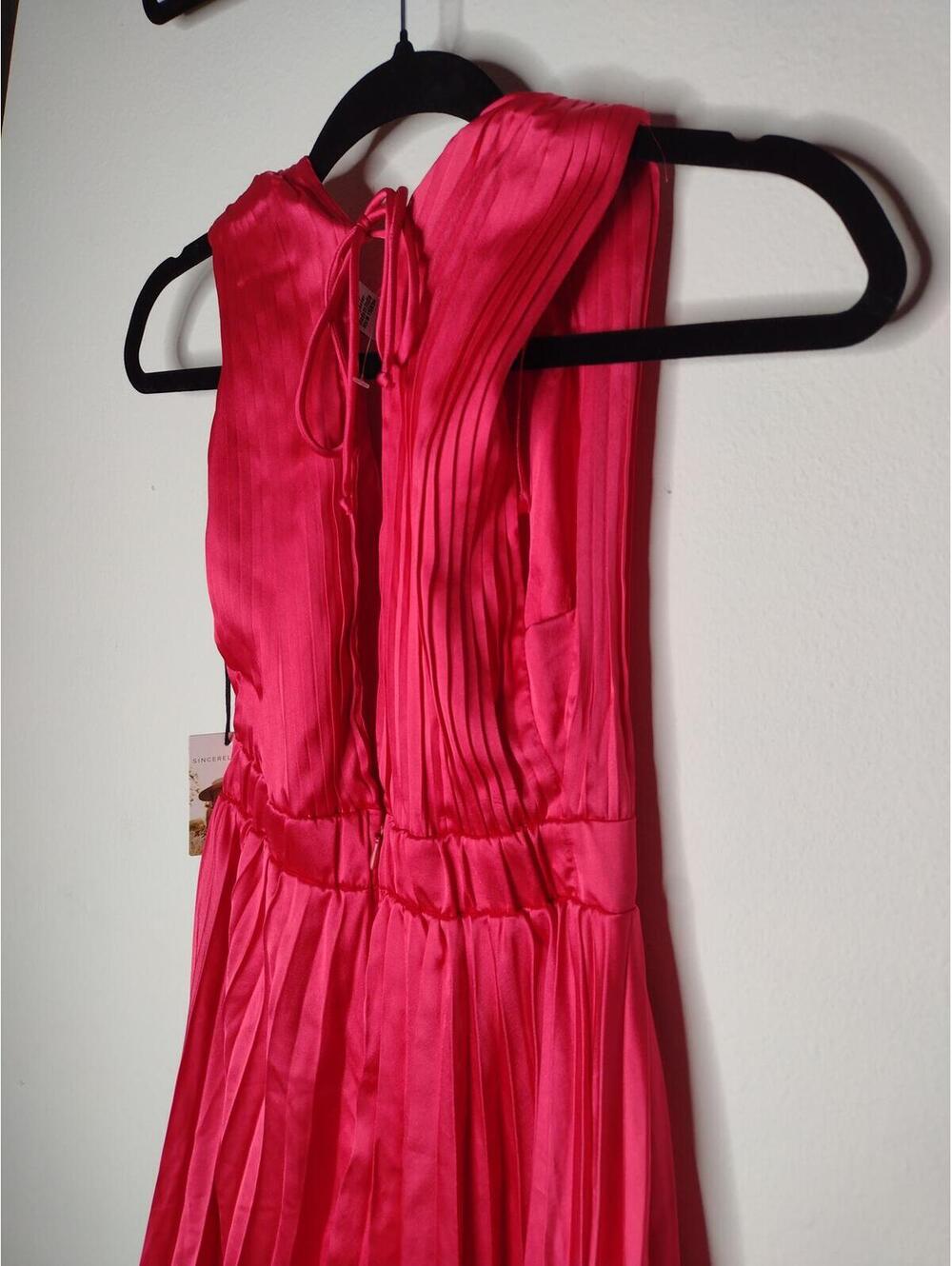 NWT Sincerely Jules Women's Fuschia Dress Size XS - Picture 9 of 12